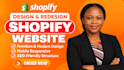 shopify store design shopify redesign