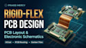 design professional rigid flex pcb layouts and electronic schematics