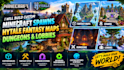 build custom minecraft spawns, hytale fantasy maps, dungeons and lobbies
