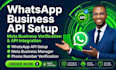 setup whatsapp cloud API, business account and ai chatbot integration
