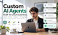 build custom ai agents using openai, langchain and claude