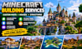build custom minecraft maps, houses, and structures