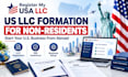 help non residents register a us llc in 72 hours