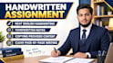 write neat english handwritten notes and assignments