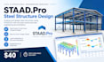 analyze and design steel structures using staad pro