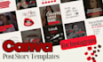 create editable canva templates and instagram post design for an attractive feed