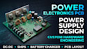 design power electronics pcb, power supply and electronic hardware