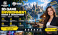 do unreal engine game development, 3d game environment unity 3d unreal engine5