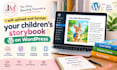 upload and format your children storybook on wordpress