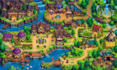 isometric pixel art tileset, tilemap, 2d game environment  rpg game