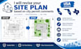 revise your site plan according to city permit comments