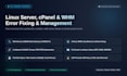 fix linux server, cpanel, whm, and wordpress errors