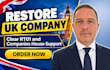 restore dissolved UK company, reinstate UK ltd, file rt01 with companies house