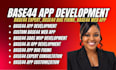 base44 app development, base44 expert, base44 bug fixing, base44 web app