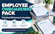 create a customised employee onboarding pack with HR forms and checklists