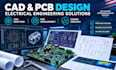 do cad drafting pcb development USA detailed design analysis electrical solution