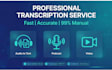 transcribe arabic audio video with timestamps accurately