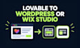 convert lovable to wordpress or wix studio migrate clone lovable ai website