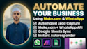 set up automated lead capture with make com, sheets, and whatsapp