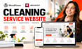build wordpress cleaning website with online booking, payment integration setup