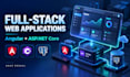 build a full stack web application with angular and asp net core