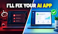 fix bugs and finish your base44, lovable or bolt app