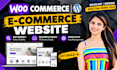 design and develop a professional woocommerce website