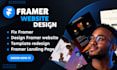 customize and redesign framer template with a live 1 on 1 tutorial teach framer