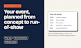 plan your pop up, brand activation, or event