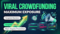 create and promote your gofundme kickstarter indiegogo campaign