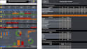 create a professional management system dashboard