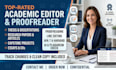 edit and proofread your academic paper, dissertation, thesis, apa 7 formatting