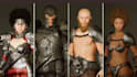 create custom clothing and armor for your metahuman character