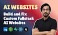 develop your custom ai website, ai chatbot, ai website development