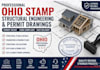 provide ohio stamp, structural engineering and permit drawings