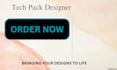 do a tech pack design tech flat
