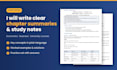 create economic study guides and revision materials