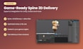 create2d game animation 2d character rigging character animation spine 2d