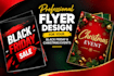 design black friday flyer christmas flyer event flyer design