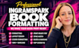 format and setup your ingramspark hardcover, cover and dust jacket