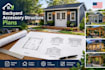 create custom backyard shed, garage, and accessory structure plans
