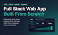 build a full stack web application with react, nodejs and mongodb