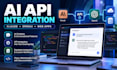 integrate claude or openai API into your web application