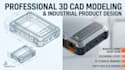do 3d cad modeling and mechanical industrial product design