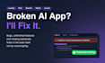 fix bugs and finish features in your lovable, bolt, base44 or replit app