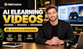 create ai elearning, educational course and training videos