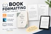 do book formatting amazon kdp book formatting kindle ebook paperback formatting