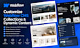 customize webflow cms collections and dynamic content