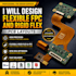 design flexible fpc and rigid flex pcb layouts
