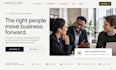 design squarespace recruitment website staffing agency website